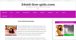 Desktop Screenshot of 24std-live-girls.com